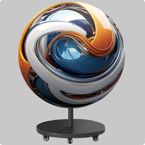 Gwneuthurwr Arddangos Sphere LED: Atebion Arddangos Globe LED Dan Do ac Awyr Agored Cwsmer
